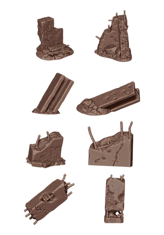 Concrete Ruins - Basing Bits