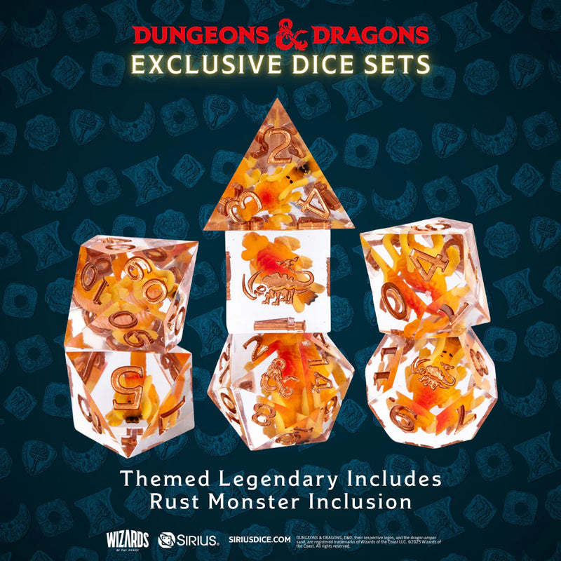 Sirius Dice: D&D Undermountain Treasure Pack Dice Sets - Waterdeep Collection