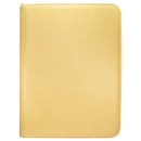 Ultra PRO: 9-Pocket Zippered PRO-Binder - Vivid (Yellow)