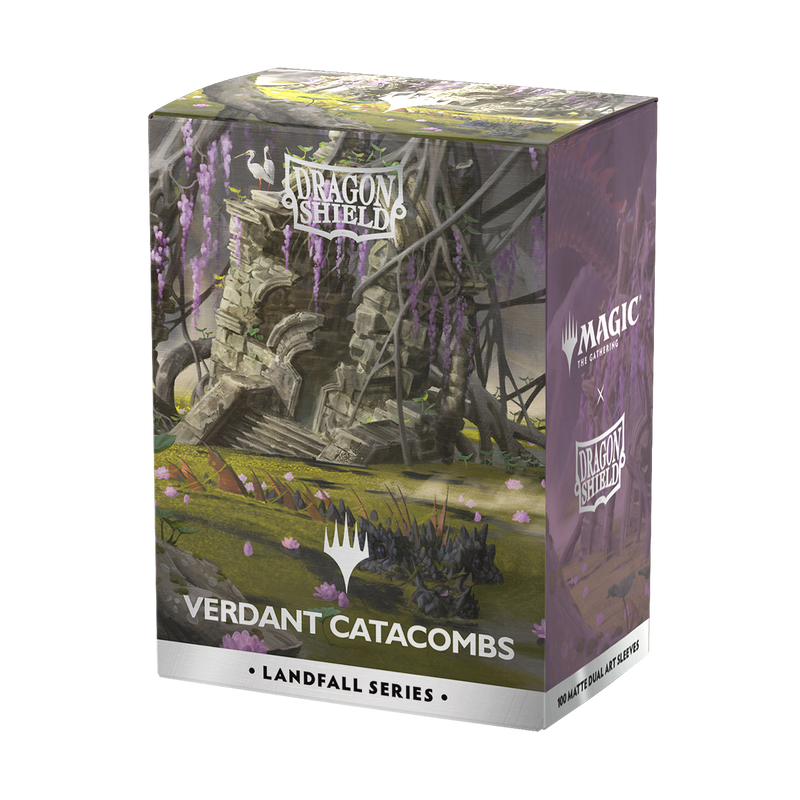 Dragon Shield: Standard 100ct Sleeves - Landfall Series - Verdant Catacomb (Dual Matte)