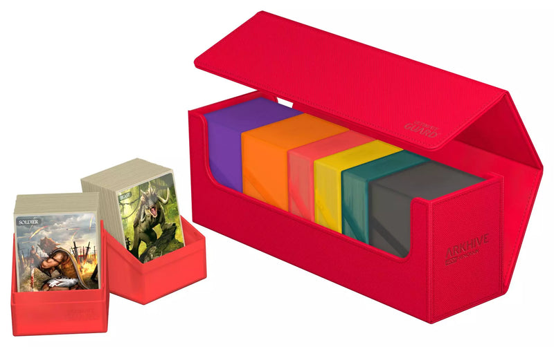 Ultimate Guard - Arkhive Xenoskin 400+ (Red)