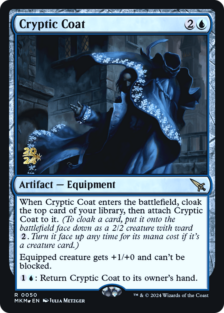 Cryptic Coat [Murders at Karlov Manor Prerelease Promos]