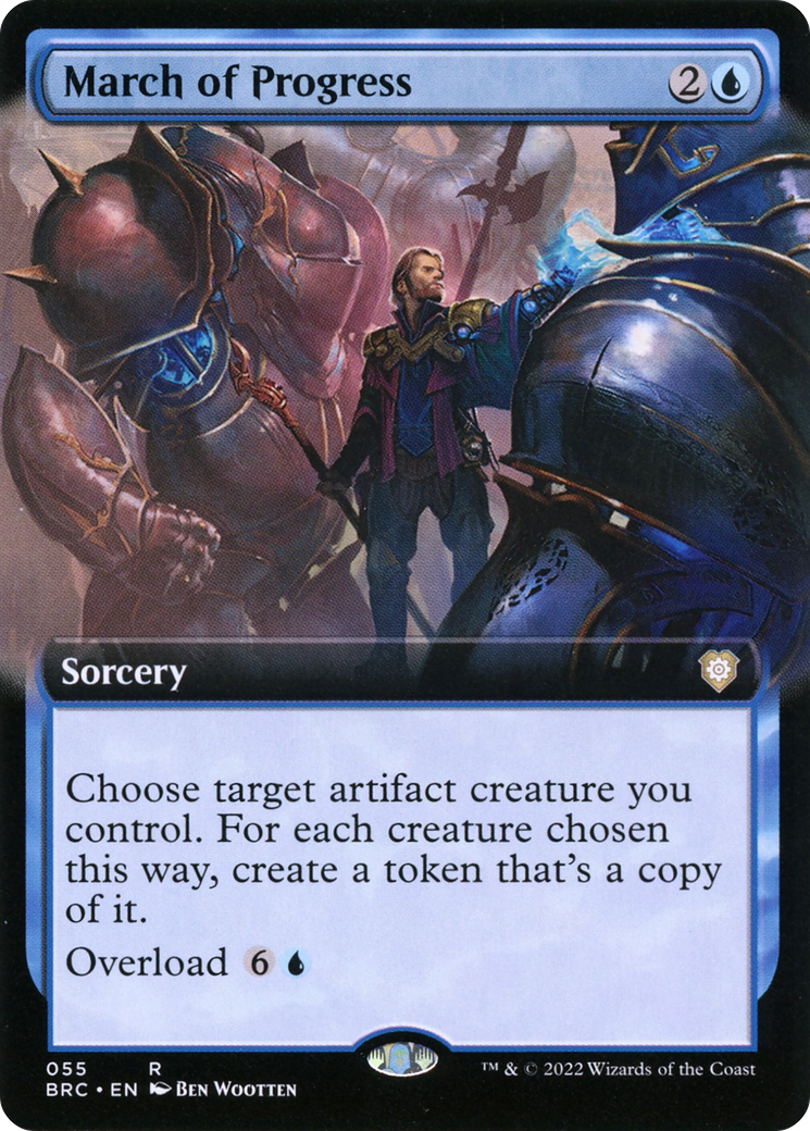 March of Progress (Extended Art) [The Brothers' War Commander]