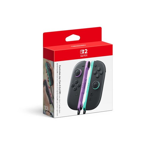Nintendo Switch 2 Joy-Con (L+R) - Purple & Green