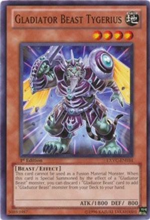 Gladiator Beast Tygerius [EXVC-EN034] Common
