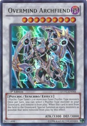 Overmind Archfiend [EXVC-EN044] Ultra Rare