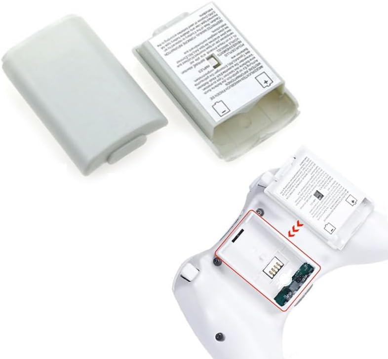 Battery Pack For Xbox 360 Wireless Controller (White)
