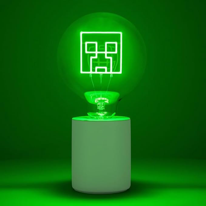 Minecraft Creeper Neon Bulb Lamp