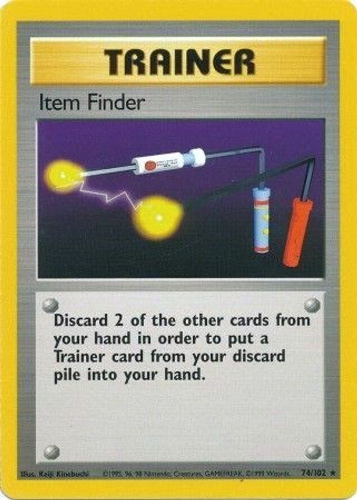 Item Finder (74/102) [Base Set Unlimited]