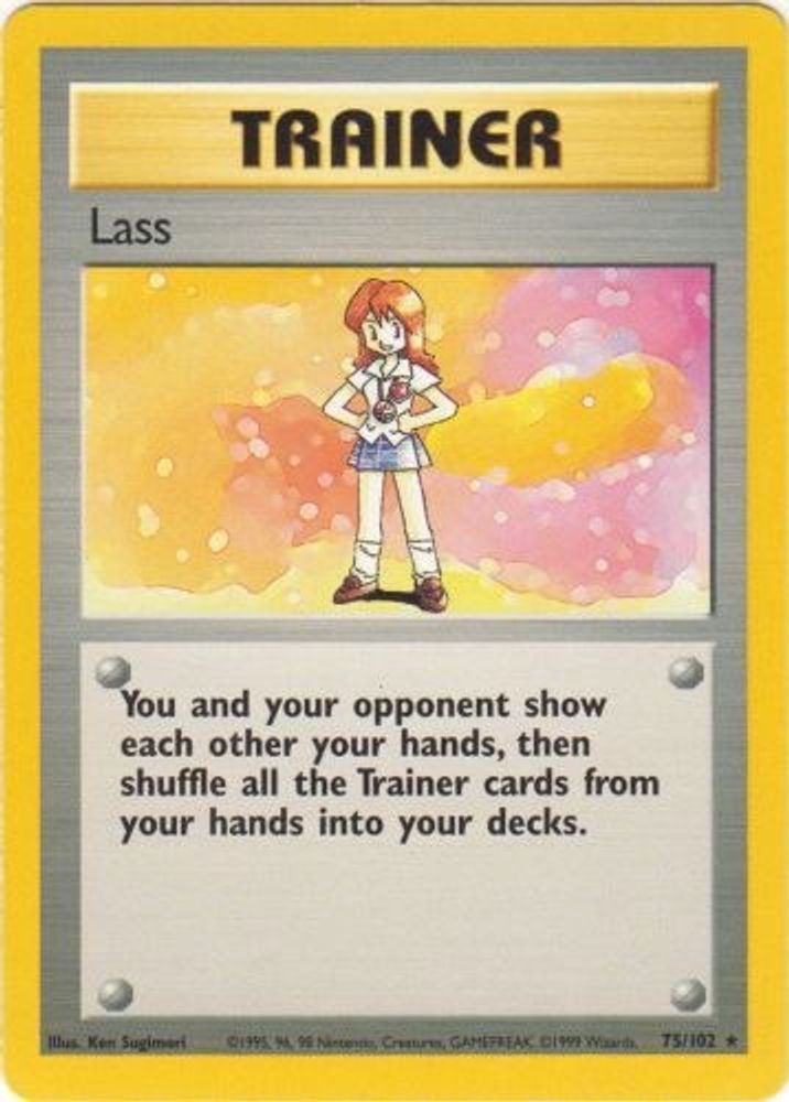 Lass (75/102) [Base Set Unlimited]