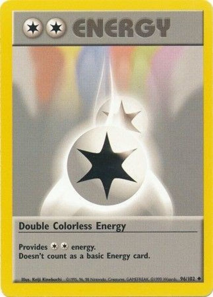 Double Colorless Energy (96/102) [Base Set Unlimited]