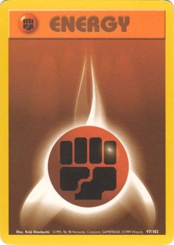 Fighting Energy (97/102) [Base Set Unlimited]