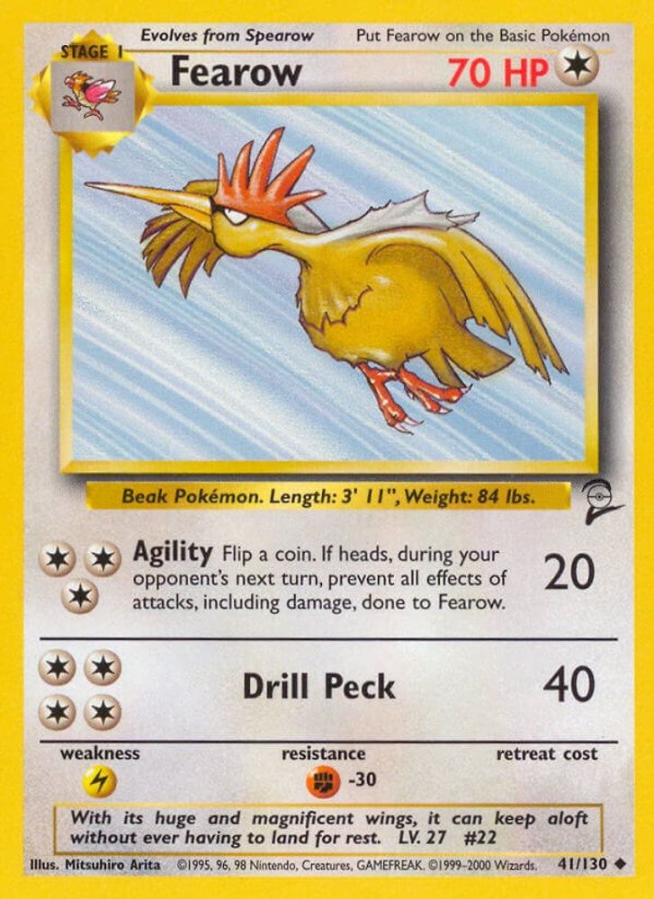 Fearow (41/130) [Base Set 2]