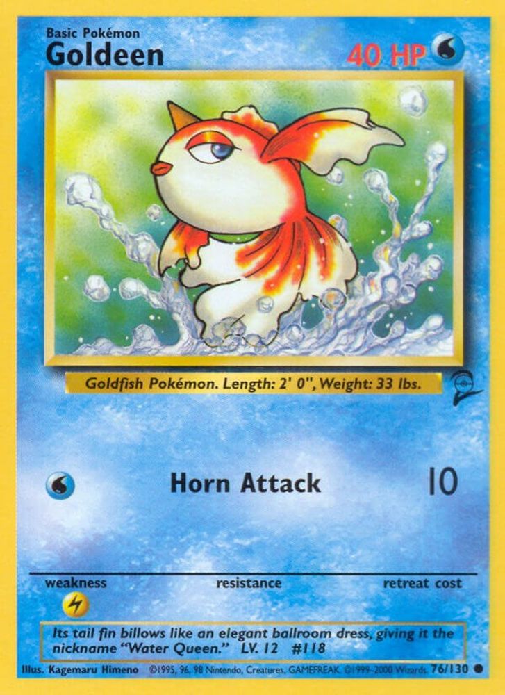 Goldeen (76/130) [Base Set 2]
