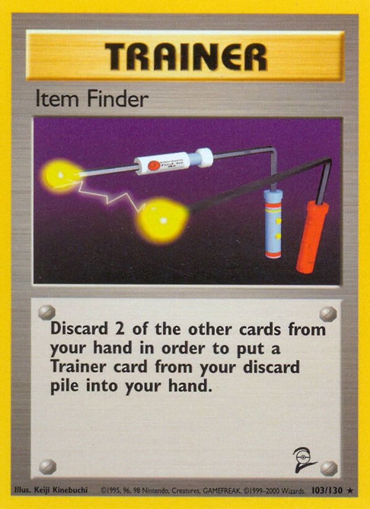 Item Finder (103/130) [Base Set 2]