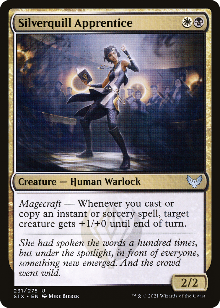 Silverquill Apprentice [Strixhaven: School of Mages]
