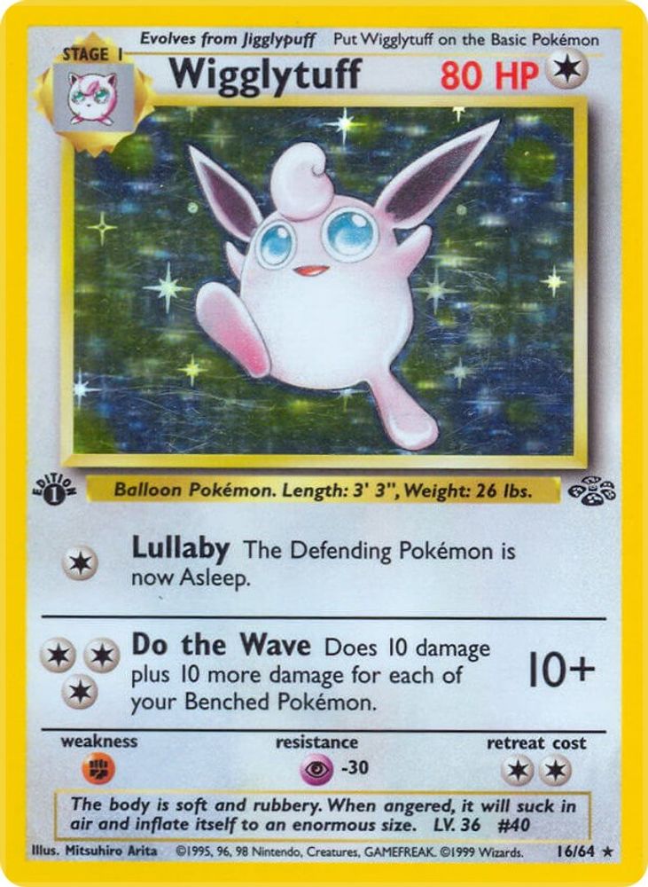 Wigglytuff (16/64) [Jungle 1st Edition]