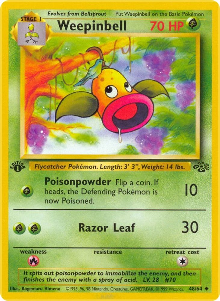 Weepinbell (48/64) [Jungle 1st Edition]