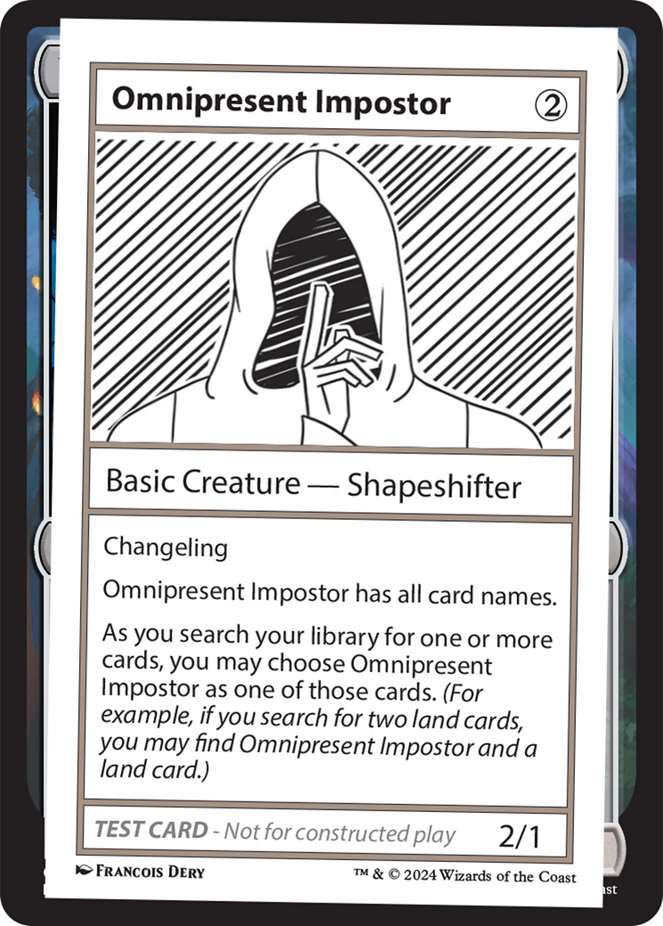 Omnipresent Impostor [Mystery Booster 2 Playtest Cards]