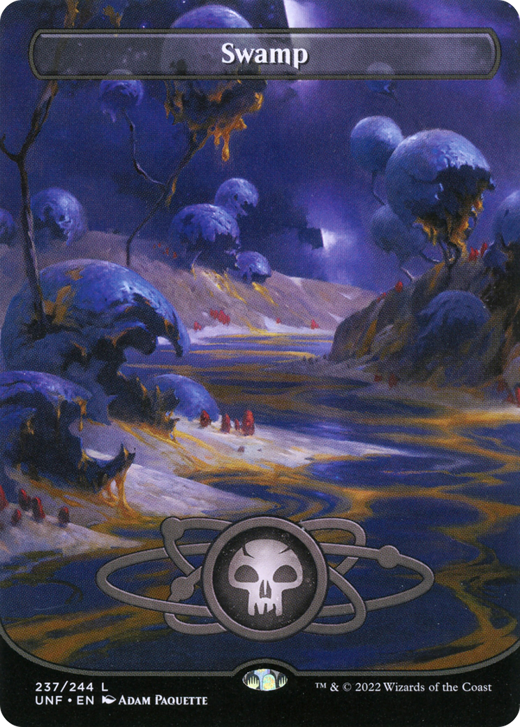 Swamp (237) (Planetary Space-ic Land) [Unfinity]