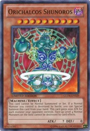 Orichalcos Shunoros [GLD4-EN029] Common