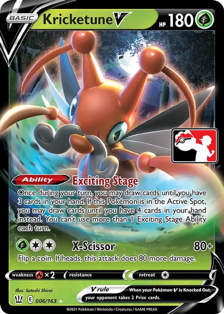 Kricketune V (006/163) [Prize Pack Series One]