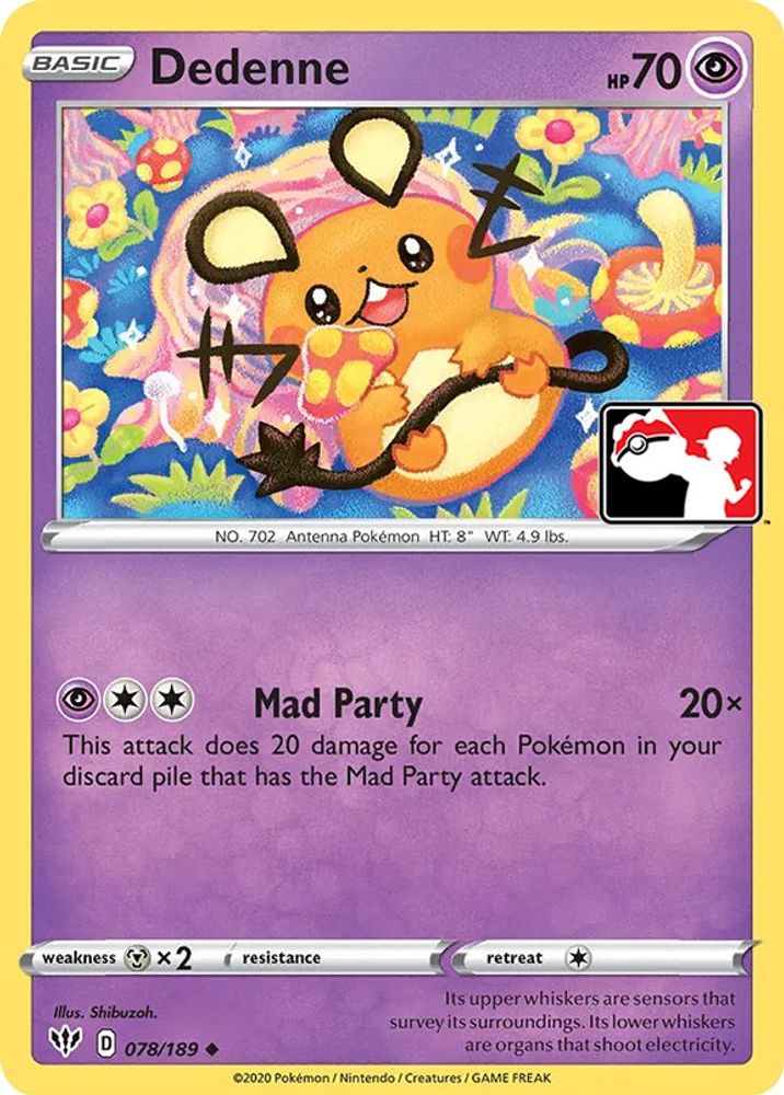 Dedenne (078/189) [Prize Pack Series One]