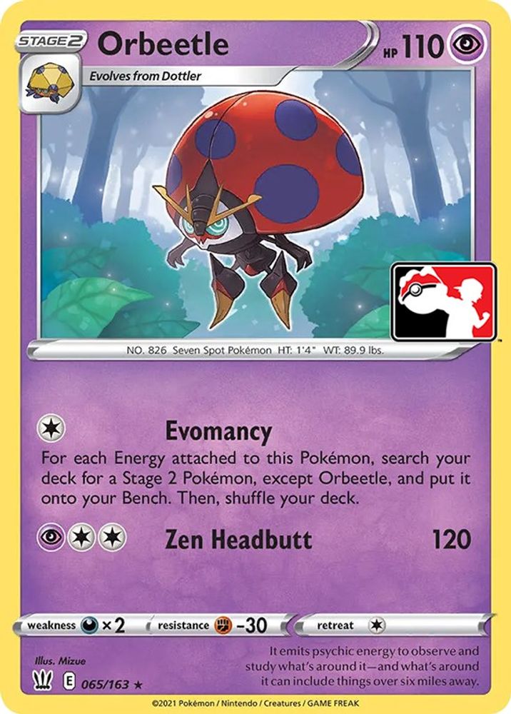 Orbeetle (065/163) [Prize Pack Series One]
