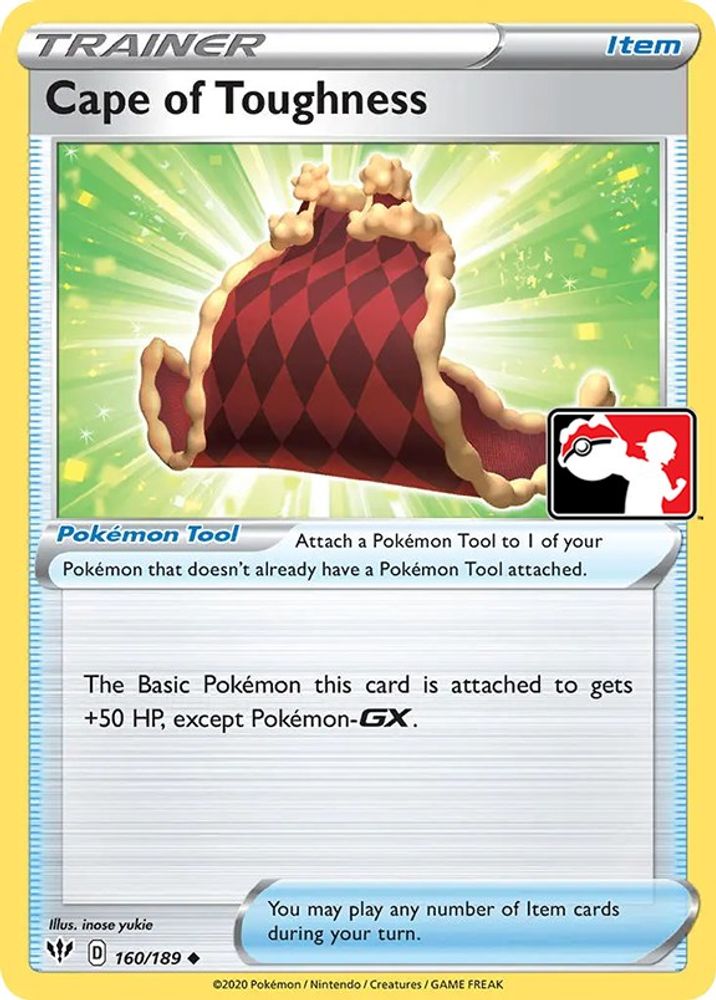 Cape of Toughness (160/189) [Prize Pack Series One]