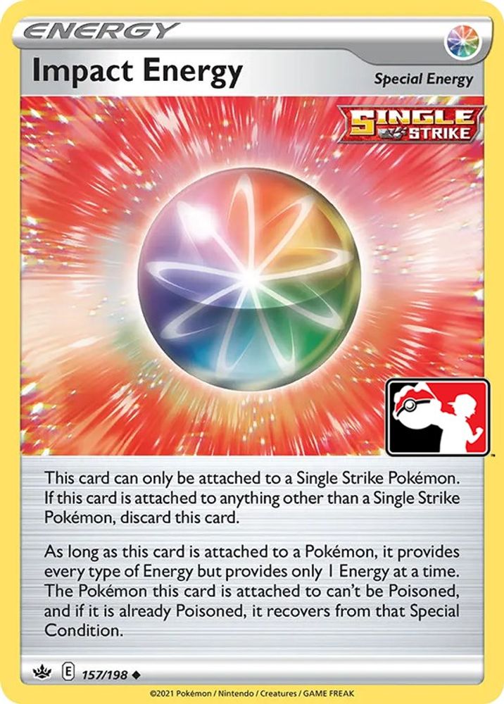 Impact Energy (157/198) [Prize Pack Series One]