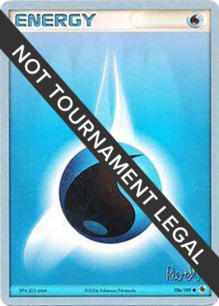 Water Energy (106/109) (Rocky Beach - Reed Weichler) [World Championships 2004]