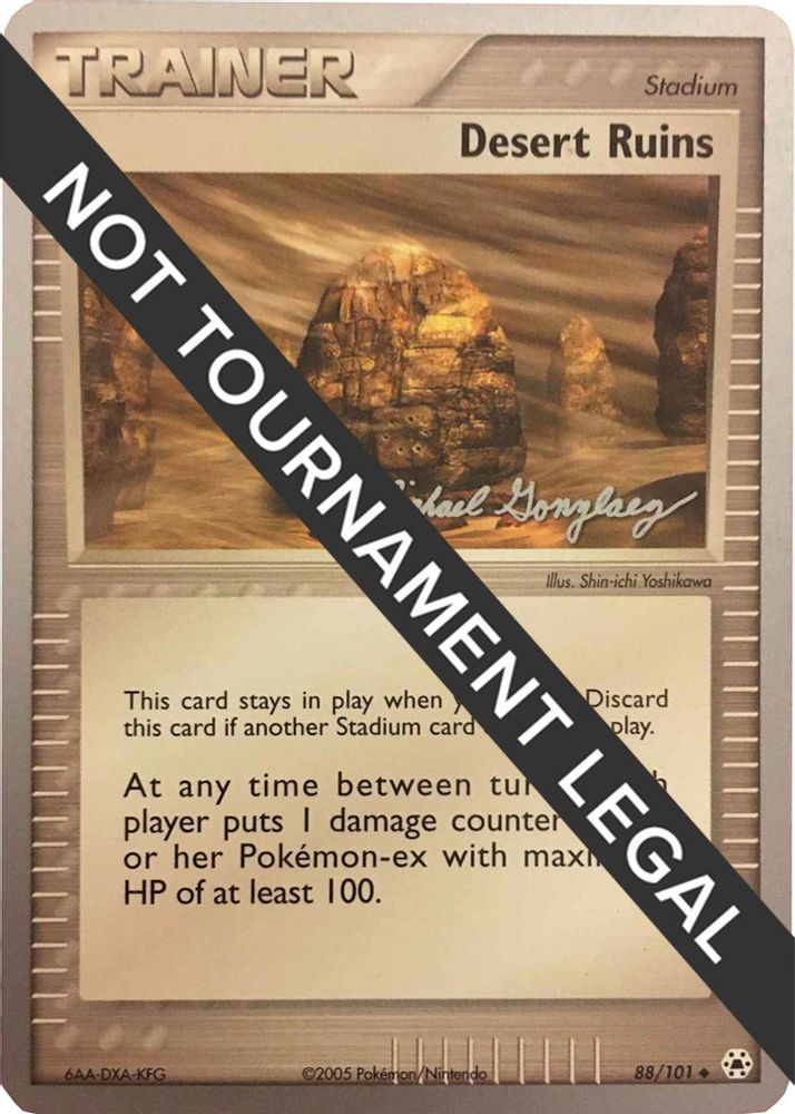 Desert Ruins (88/101) (King of the West - Michael Gonzalez) [World Championships 2005]