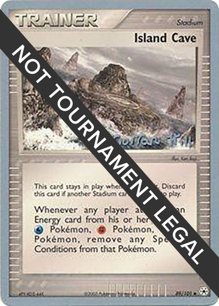 Island Cave (89/101) (Bright Aura - Curran Hill's) [World Championships 2005]