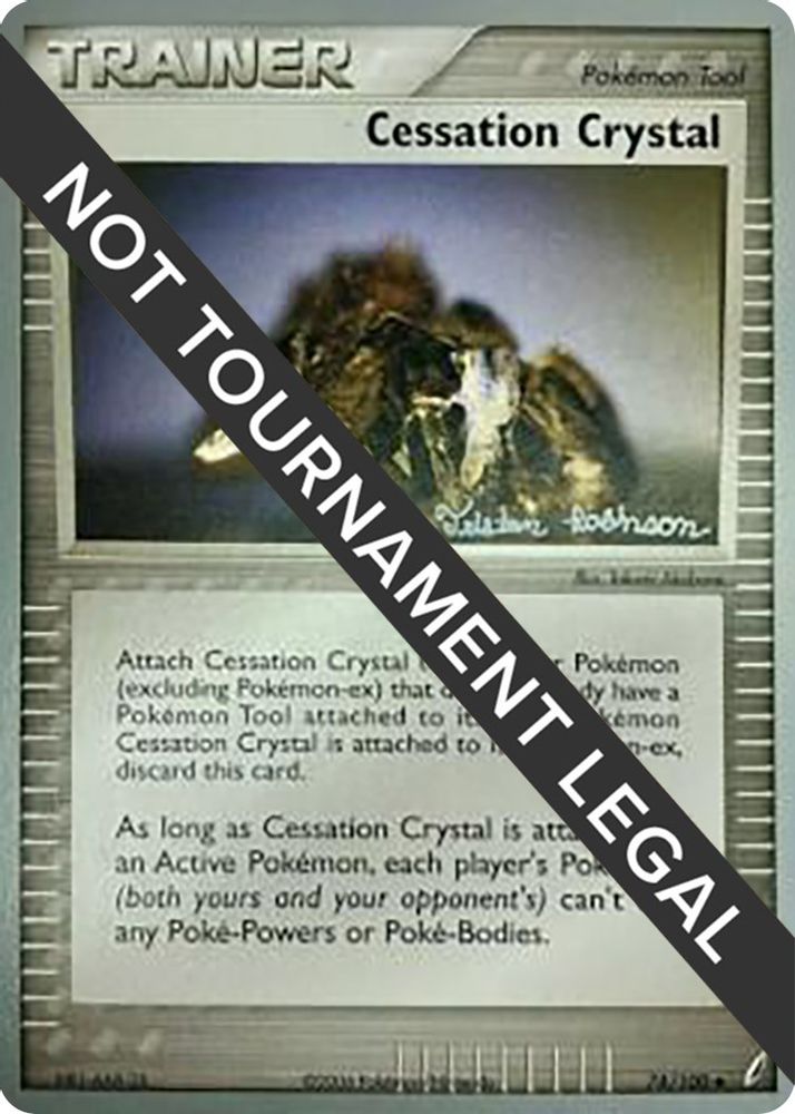 Cessation Crystal (74/100) (Intimidation - Tristan Robinson) [World Championships 2008]