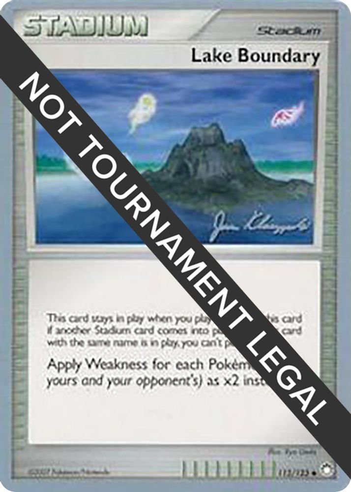 Lake Boundary (112/123) (Psychic Lock - Jason Klaczynski) [World Championships 2008]