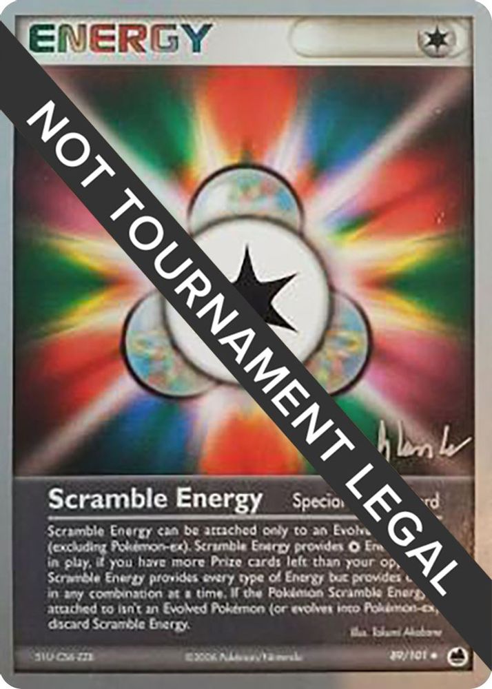 Scramble Energy (89/101) (Empotech - Dylan Lefavour) [World Championships 2008]