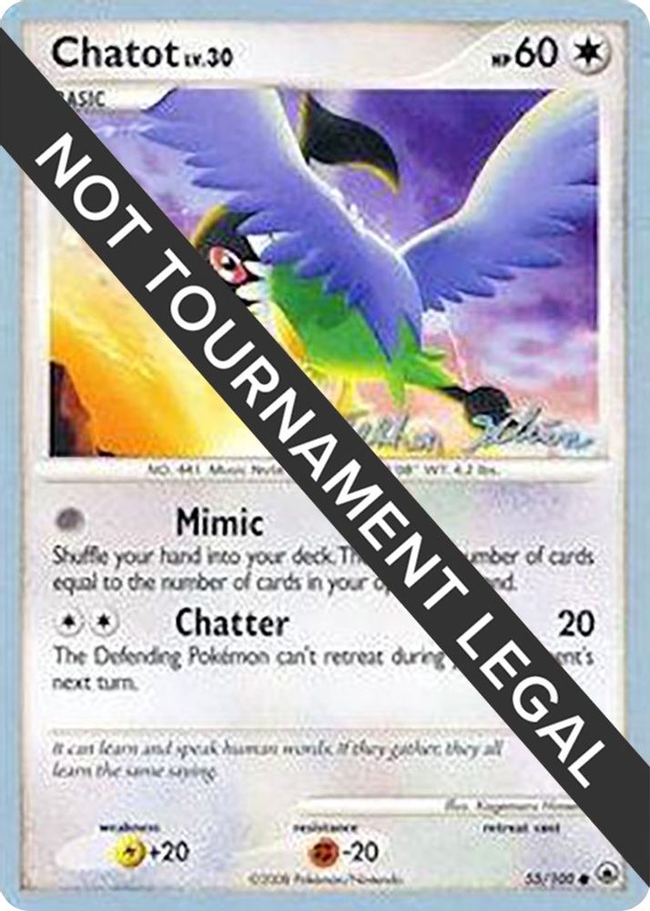 Chatot (55/100) (Luxdrill - Stephen Silvestro) [World Championships 2009]