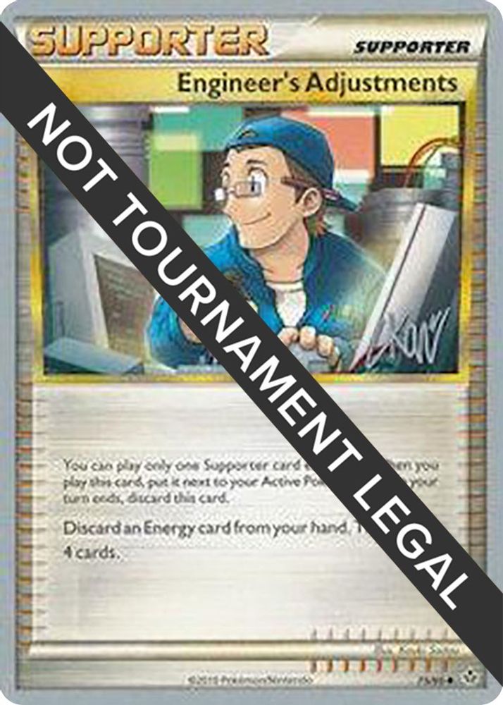 Engineer's Adjustments (75/95) (Reshiphlosion - Christopher Kan) [World Championships 2011]
