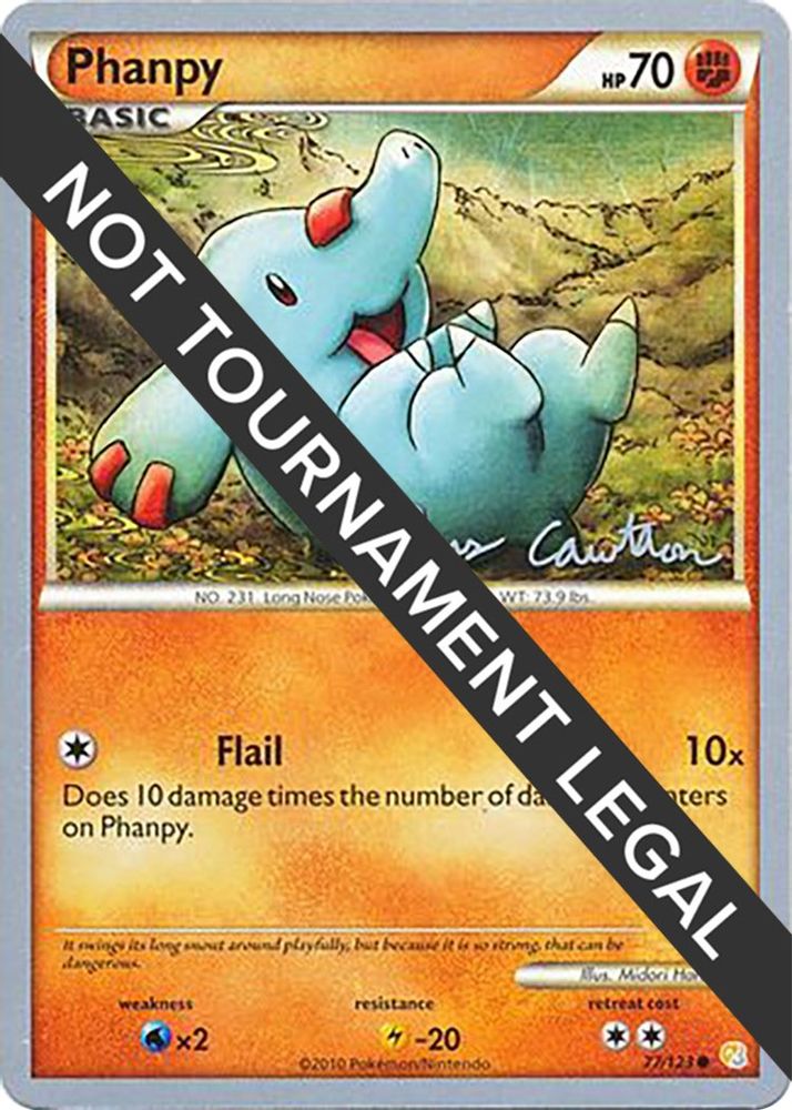 Phanpy (77/123) (The Truth - Ross Cawthon) [World Championships 2011]