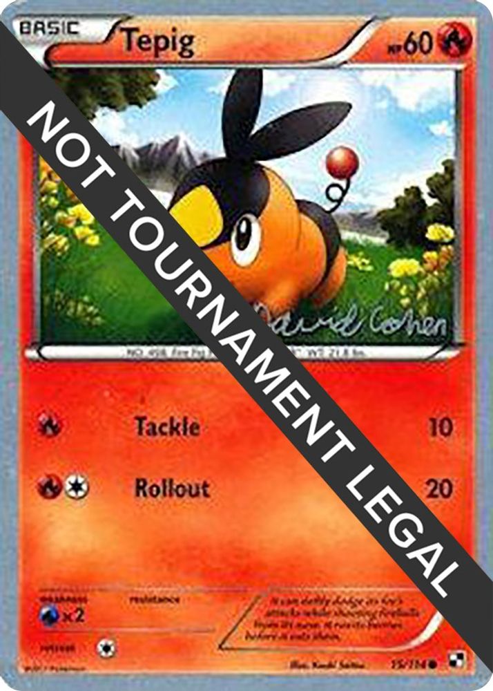 Tepig (15/114) (Twinboar - David Cohen) [World Championships 2011]