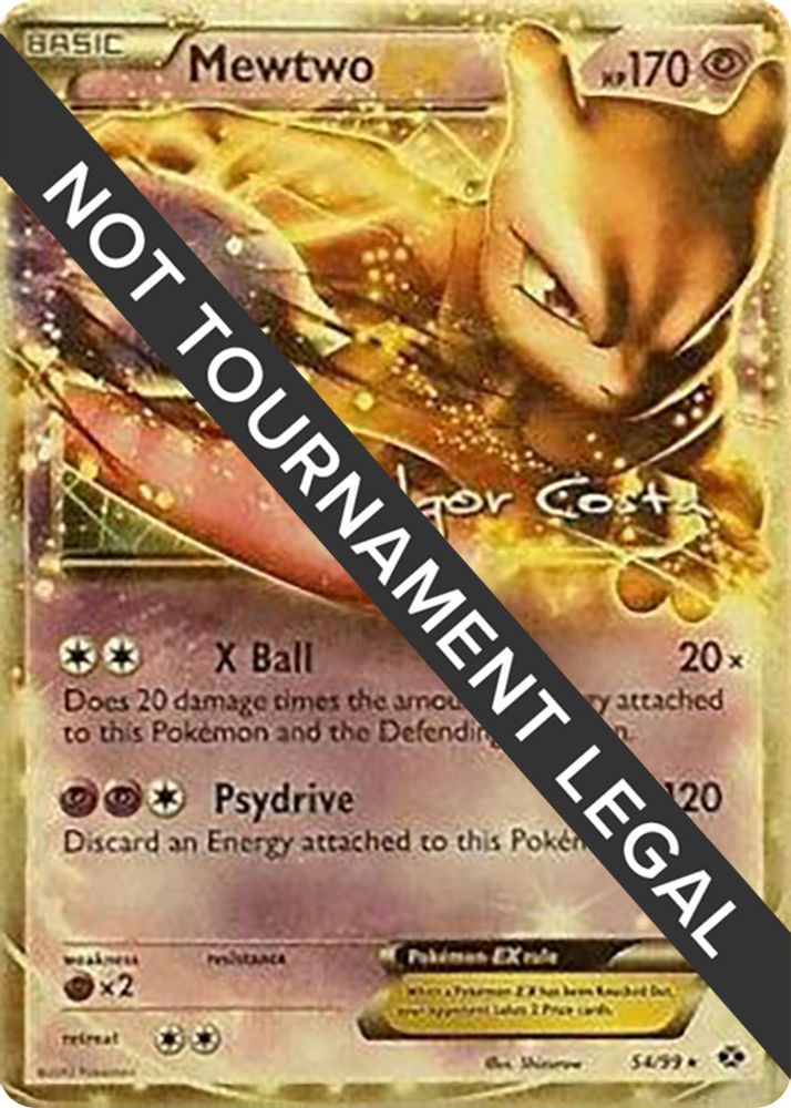 Mewtwo EX (54/99) (Pesadelo Prism - Igor Costa) [World Championships 2012]