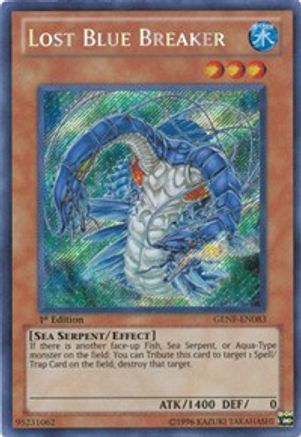 Lost Blue Breaker [GENF-EN083] Secret Rare