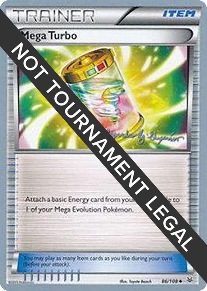 Mega Turbo (86/108) (Primal Groudon - Alejandro Ng-Guzman) [World Championships 2015]