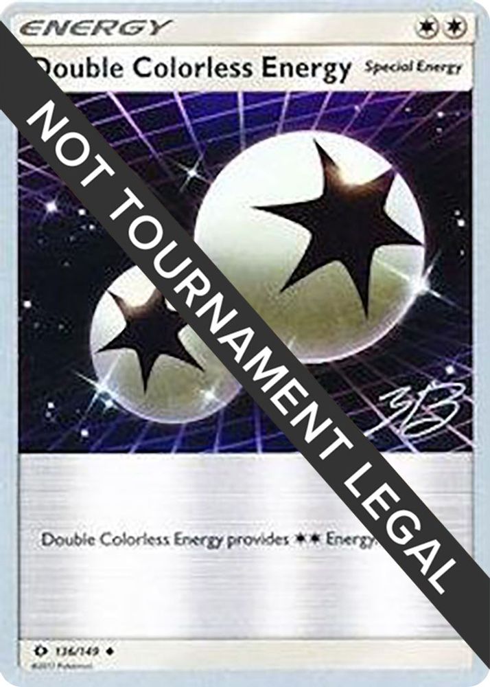 Double Colorless Energy (136/149) (Ice Path FTW - Zachary Bokhari) [World Championships 2017]