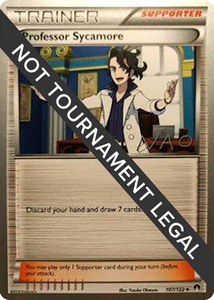 Professor Sycamore (107/122) (Buzzroc - Naohito Inoue) [World Championships 2018]