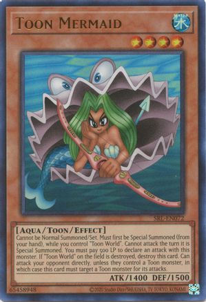 Toon Mermaid (25th Anniversary) [SRL-EN072] Ultra Rare