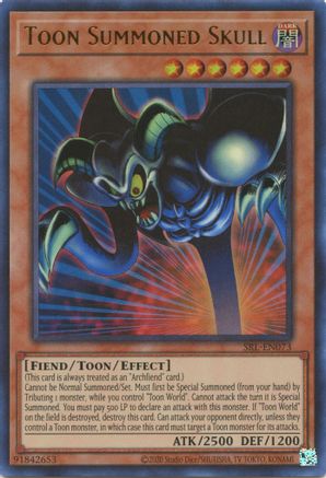 Toon Summoned Skull (25th Anniversary) [SRL-EN073] Ultra Rare