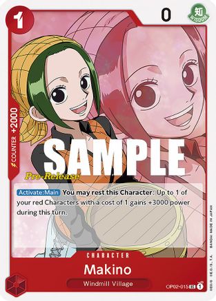 Makino [Paramount War Pre-Release Cards]