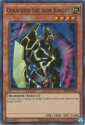 Gearfried the Iron Knight (25th Anniversary) [PSV-EN101] Super Rare