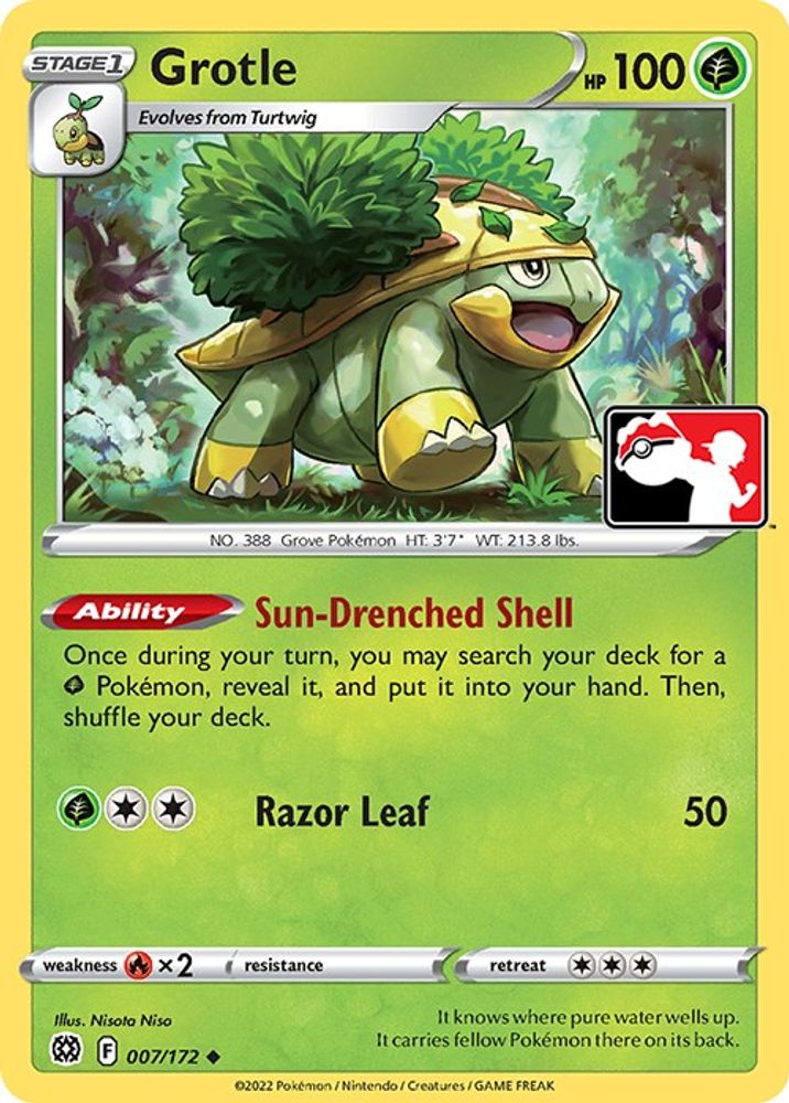 Grotle (007/172) [Prize Pack Series Two]
